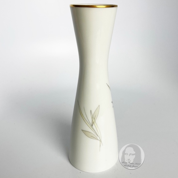 Rosenthal Bud Vase Home Decor Mod Grasses Leaves 60s Mid Century Modern MCM - Picture 5 of 11